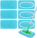 6Pcs Reusable Microfiber Mop Pads Compatible by ZMZPA