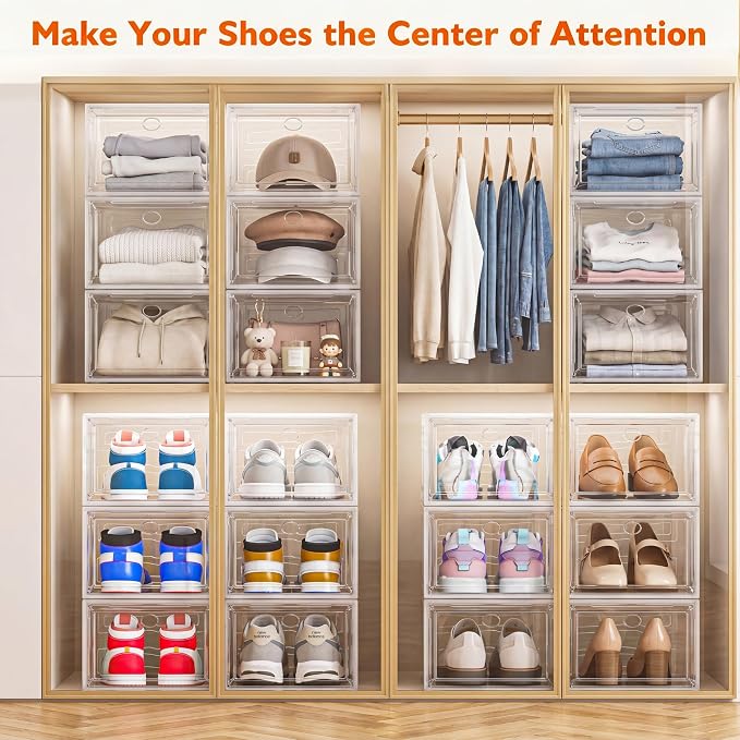 Sturdy Clear Shoe Organizer - Image 6