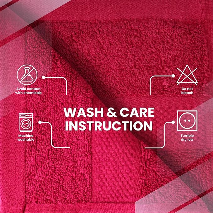 Infinitee Xclusives 100% Cotton Hand Towels - Image 7