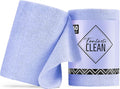 Fantasticlean Microfiber Cleaning Cloth Roll, 60 Pack, 8 x 8, Light Purple by Fantasticlean