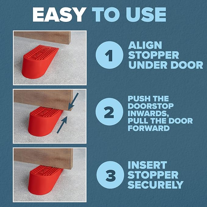 Large Rubber Door Stopper Made in USA - Image 6