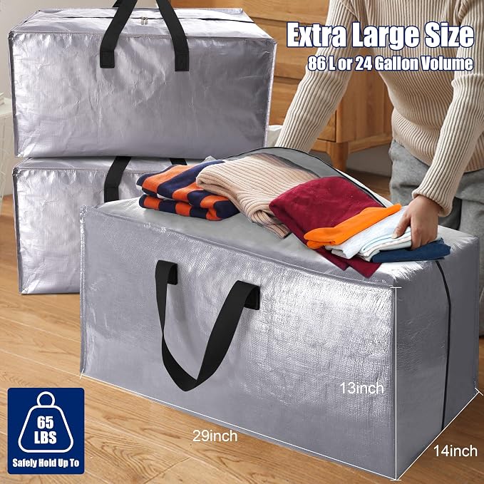 Cosy Family 12 Pack Heavy Duty Moving Bags - Image 6