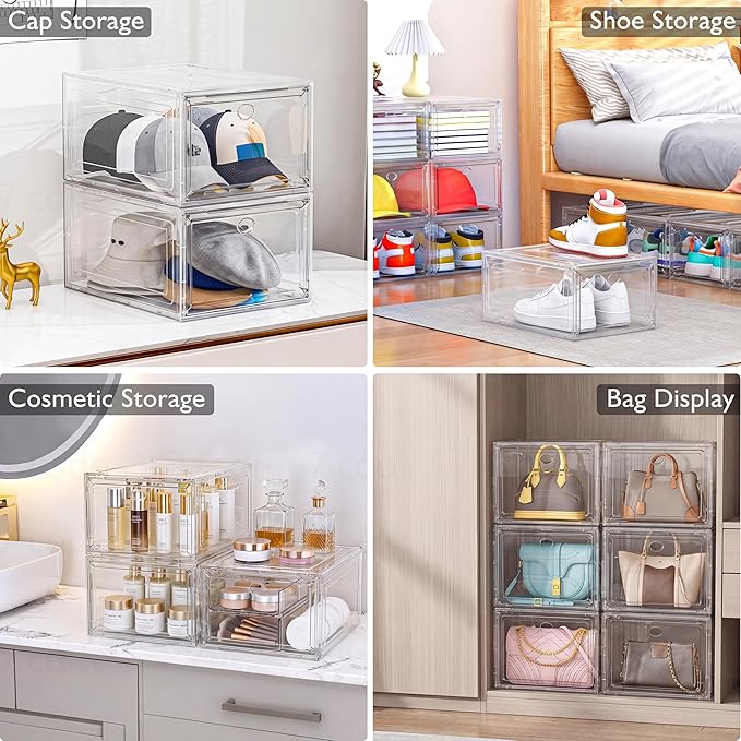 Sturdy Clear Shoe Organizer - Image 5