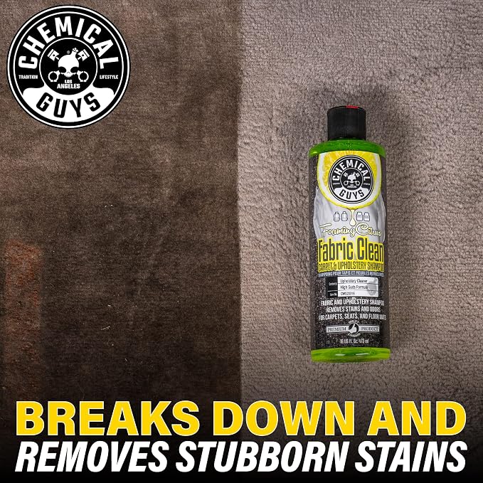 Chemical Guys, Foaming Citrus Fabric & Carpet Cleaner, Seats & Mats, 16 oz | - Image 4
