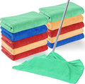 SmoothNovelty 10 Pcs Extra Large Microfiber Cloth 30" x 20" Large Floor by SmoothNovelty