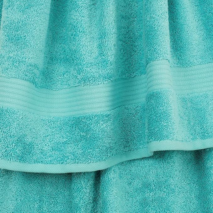 Cotton Paradise 100% Cotton Turkish Towel Set, Soft Absorbent Quick Dry - Image 3