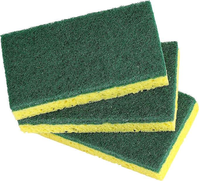 Kitchen Sponges for Washing Dishes, Non-Scratch Cellulose Dish Scrub Sponges - Image 8